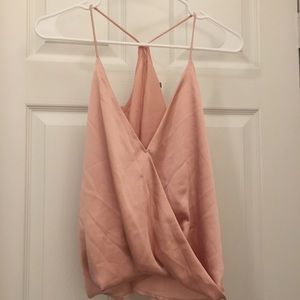 Pink Silky Top